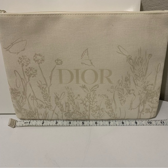 NIB Dior Floral and Butterfly Pouch (Mother’s Day - Limited Edition) - Picture 6 of 9